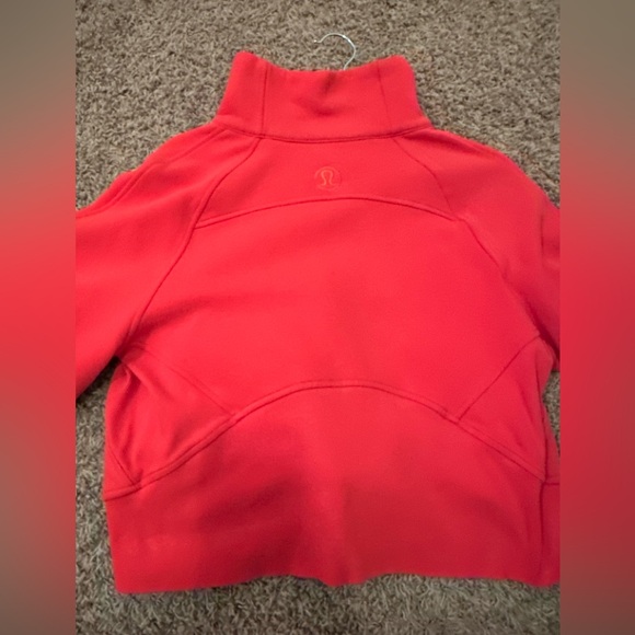 Lululemon Scuba oversized half-zip hoodie 
Carnation Red 
Size xs/s - Picture 4 of 6